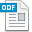 OpenDocument Text Document Icon