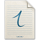 First file icon