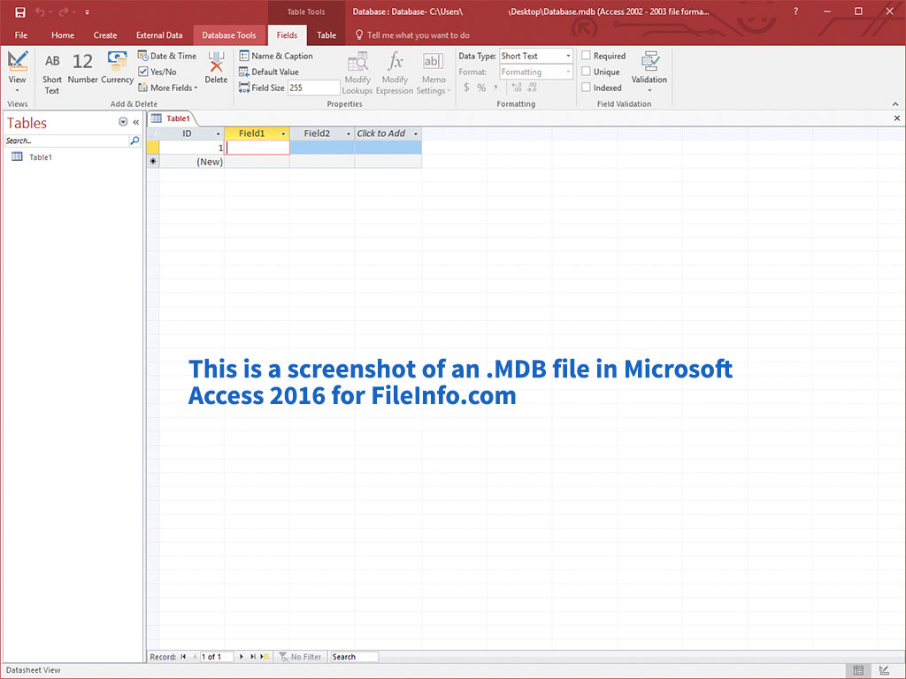 Mdb File Extension What Is An Mdb File And How Do I Open It