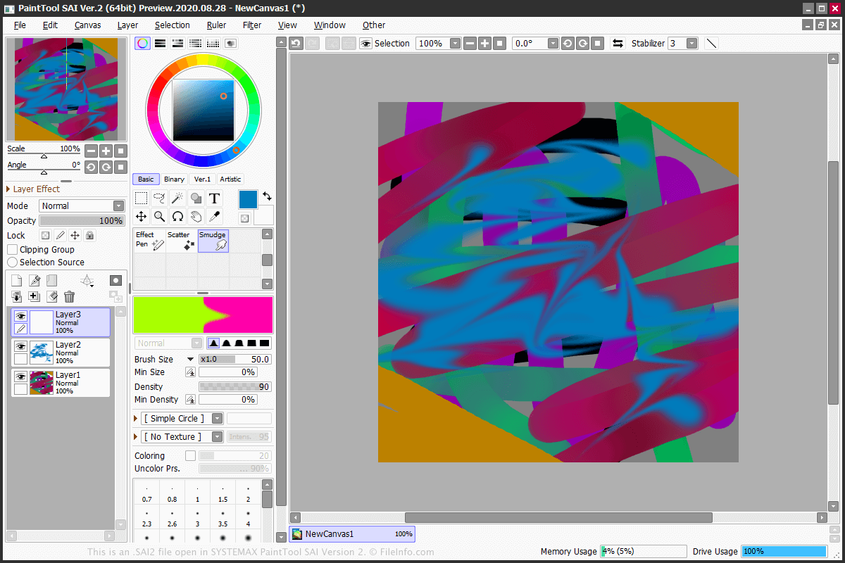 can photoshop open sai files