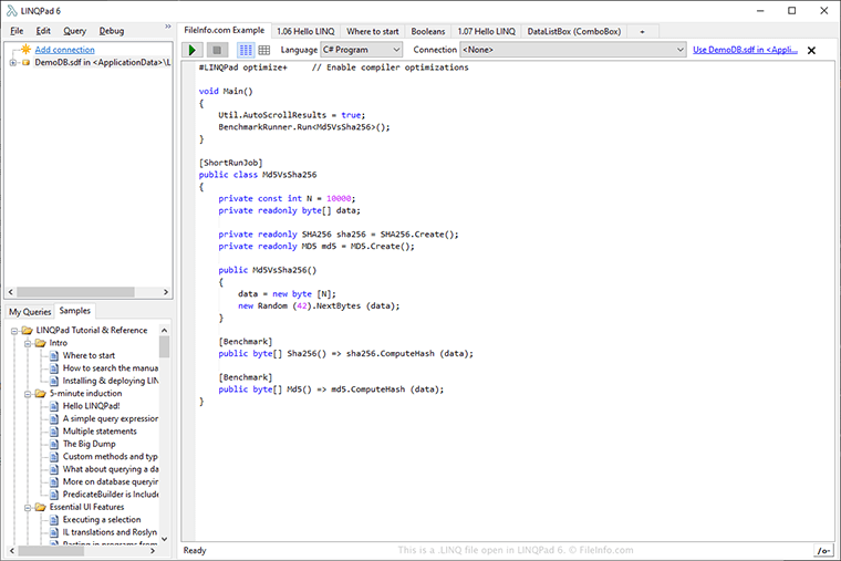 LINQ File - What is a .linq file and how do I open it?