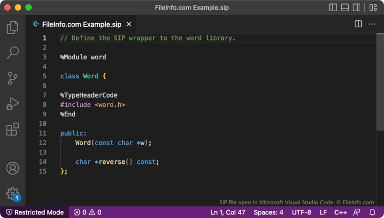 python equivalent to java final keyword - askpython... SIP File - What is a .sip file and how do I open it?