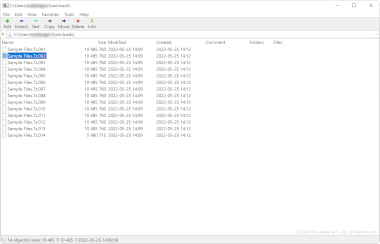 7Z.002 file shown in 7-Zip