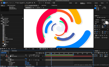 Screenshot of a .aetx file in Adobe After Effects 2025