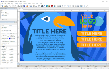 Screenshot of a .am6 file in Indigo Rose AutoPlay Media Studio 9