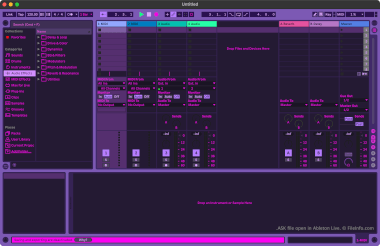 Screenshot of a .ask file in Ableton Live