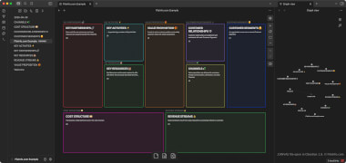 Screenshot of a .canvas file in Obsidian 1.8