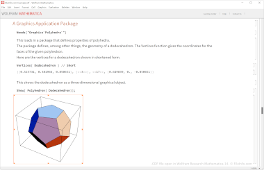 Screenshot of a .cdf file in Wolfram Research Mathematica 14