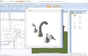 Screenshot of a .cyg file in Ashampoo 3D CAD Professional