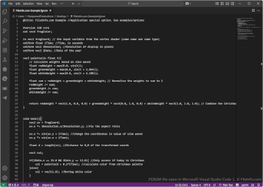 Screenshot of a .fgrom file in Microsoft Visual Studio Code 1