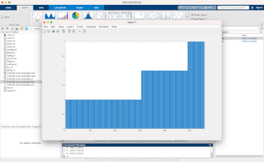 Screenshot of a .fig file in The MathWorks MATLAB R2023a