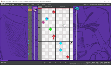 Screenshot of a .fnfc file in Friday Night Funkin' 0.3