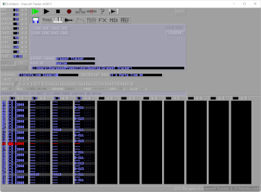 Screenshot of a .gt2 file in Graoumf Tracker 2