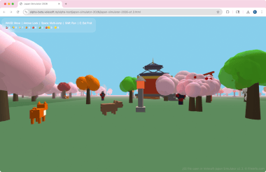 Screenshot of a .jss file in Velesoft Japan Simulator a1.3