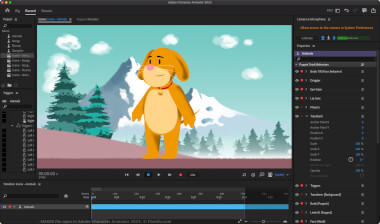 Screenshot of a .maker file in Adobe Character Animator 2023