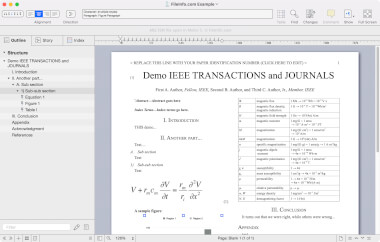 Screenshot of a .meltem file in Mellel 5