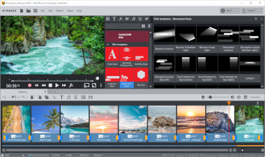 Screenshot of a .mph file in MAGIX Photostory Deluxe 2024
