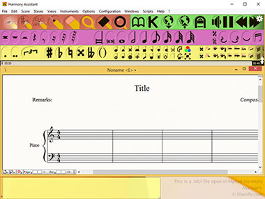 Screenshot of a .mui file in Myriad Harmony Assistant