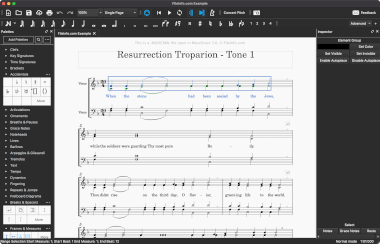 Screenshot of a .musicxml file in MuseScore 3.6