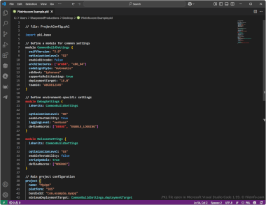 Screenshot of a .pkl file in Microsoft Visual Studio Code 1.99