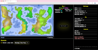 Screenshot of a .planet file in R74n GenTown