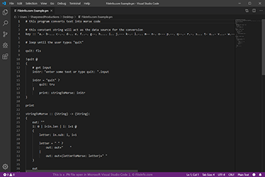 Screenshot of a .pn file in Microsoft Visual Studio Code 1