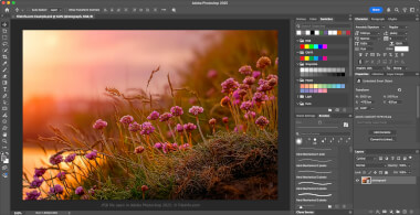 Screenshot of a .psb file in Adobe Photoshop 2025
