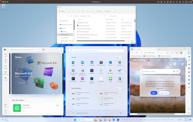 Screenshot of a .pvm file in Parallels Desktop for Mac 19