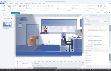 Screenshot of a .story file in Articulate Storyline 360 3.97