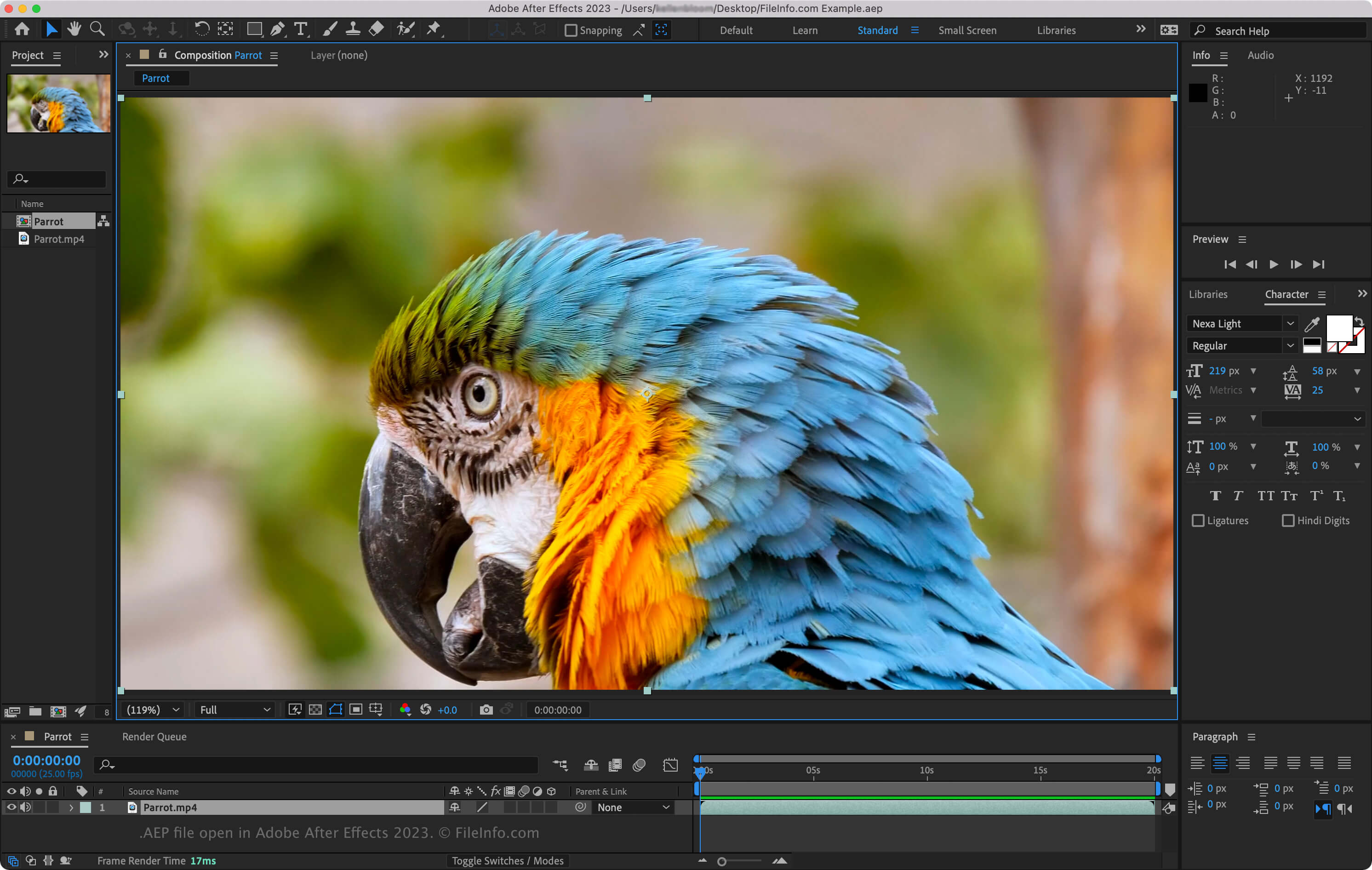 after effects aep file free download