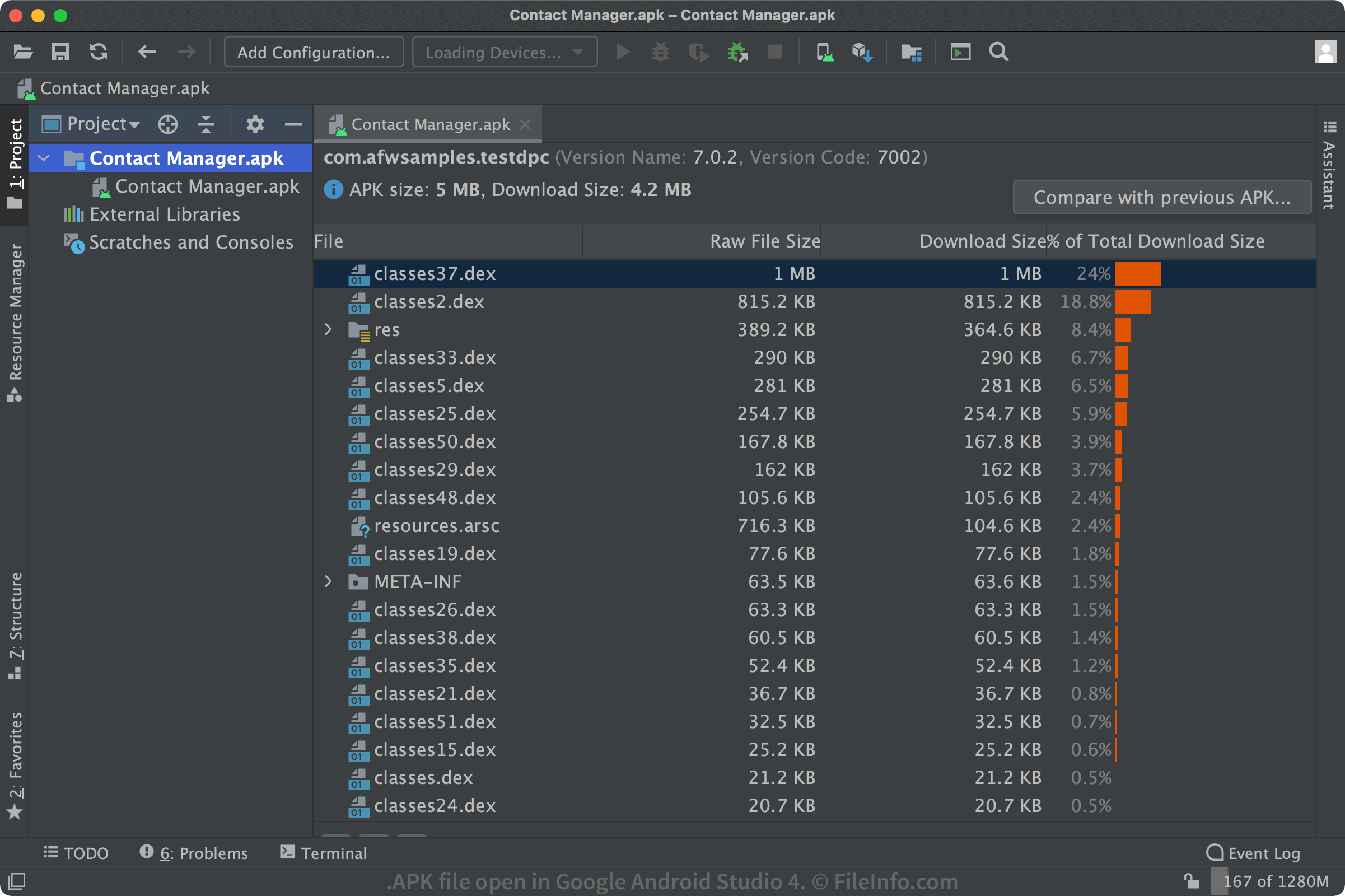 Debug pre-built APKs, Android Studio