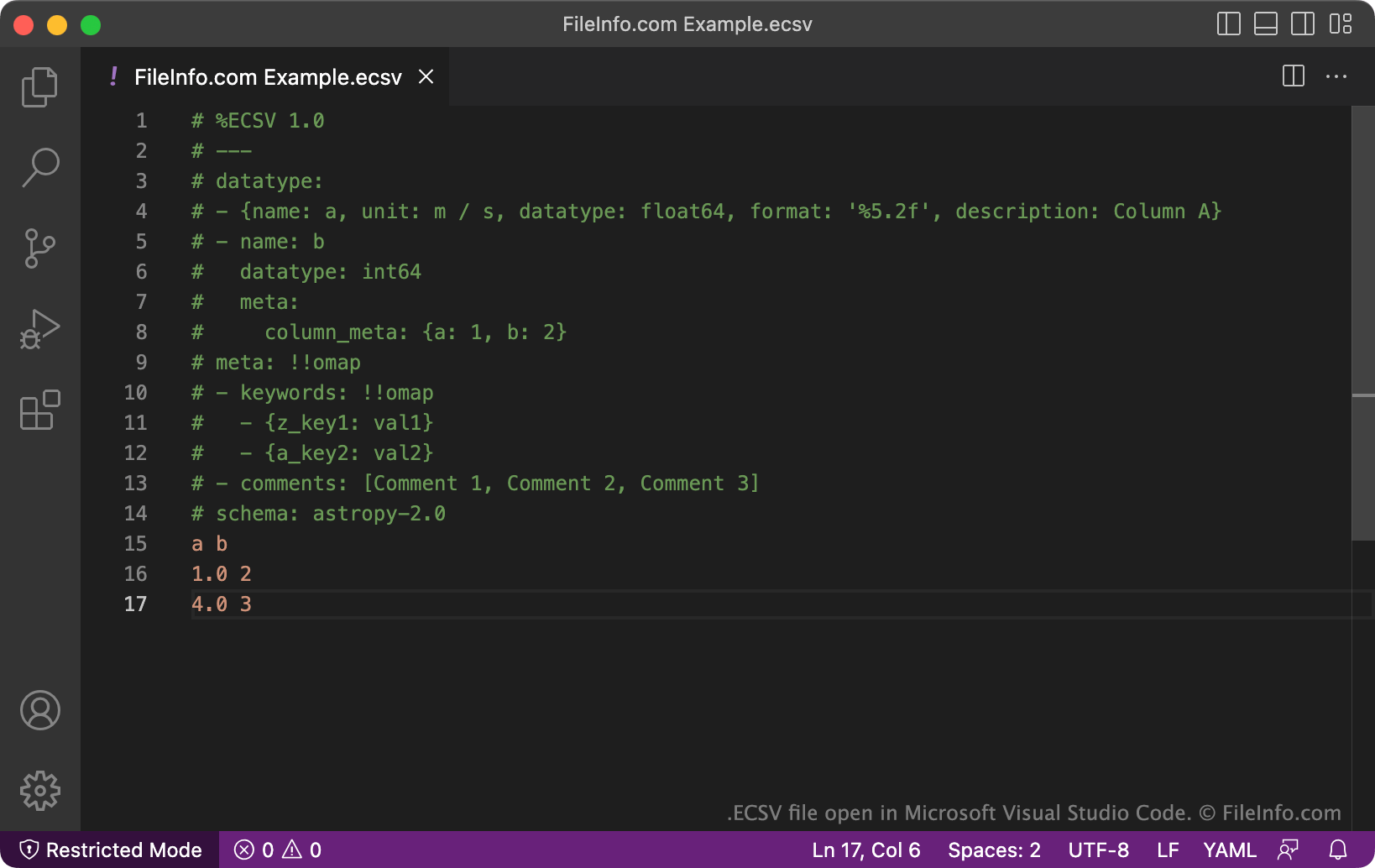 ECSV File What Is An ecsv File And How Do I Open It 