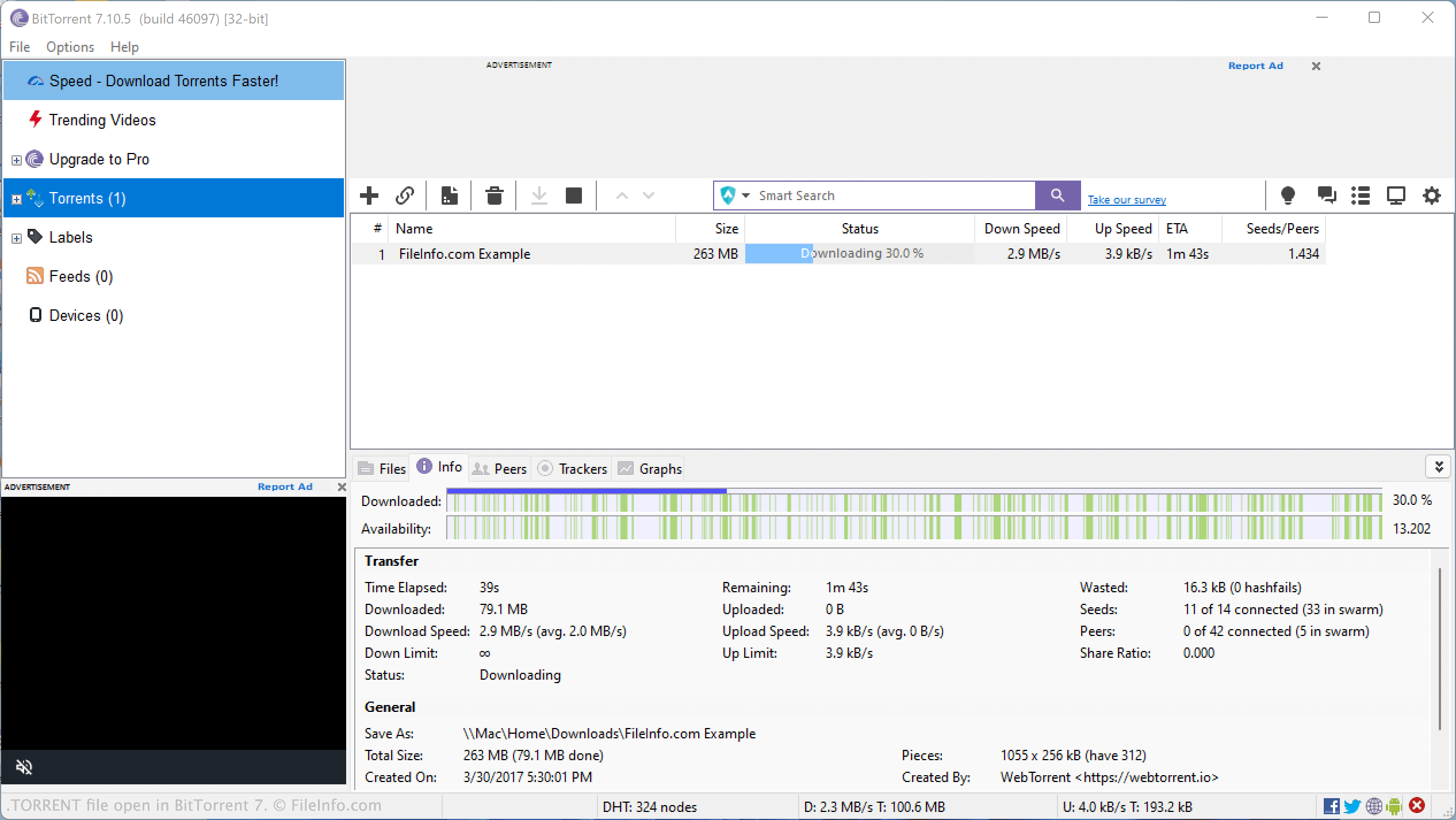 utorrent file handle is invalid
