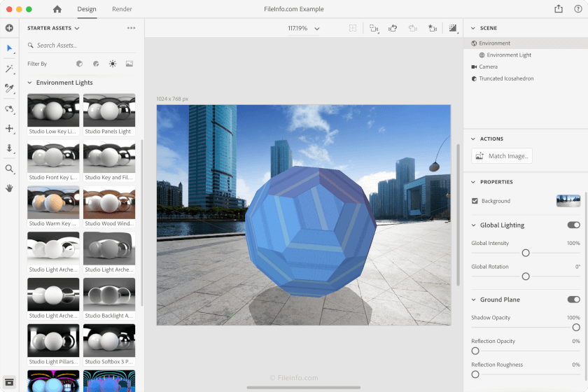 Adobe Dimension 3.4 Supported File Formats