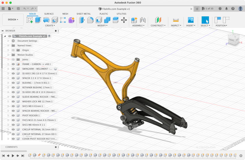 fusion 360 file types