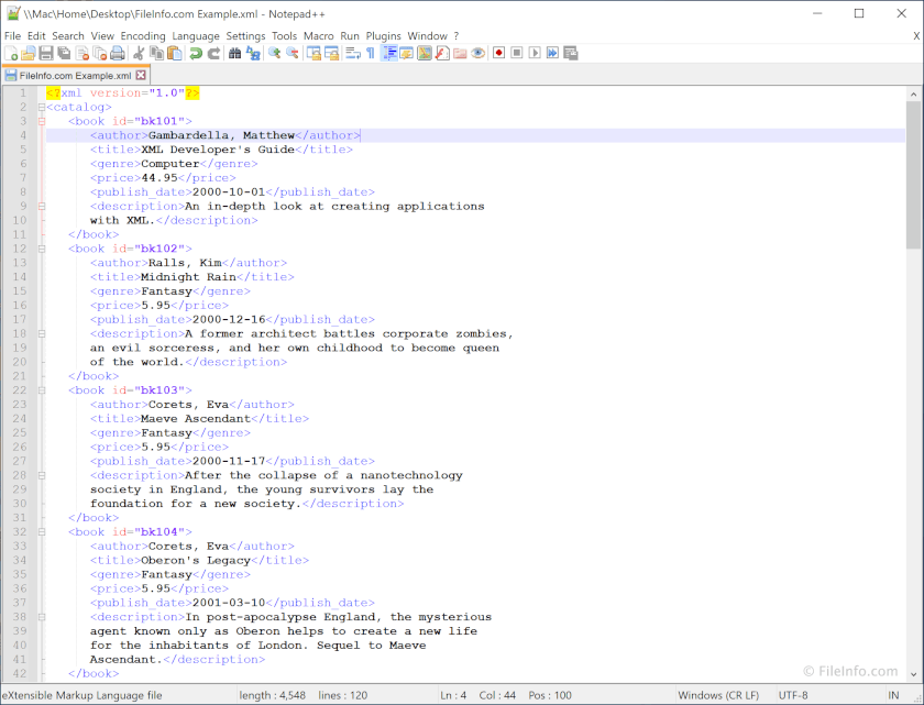 Notepad++ 7.9 - Supported File Formats