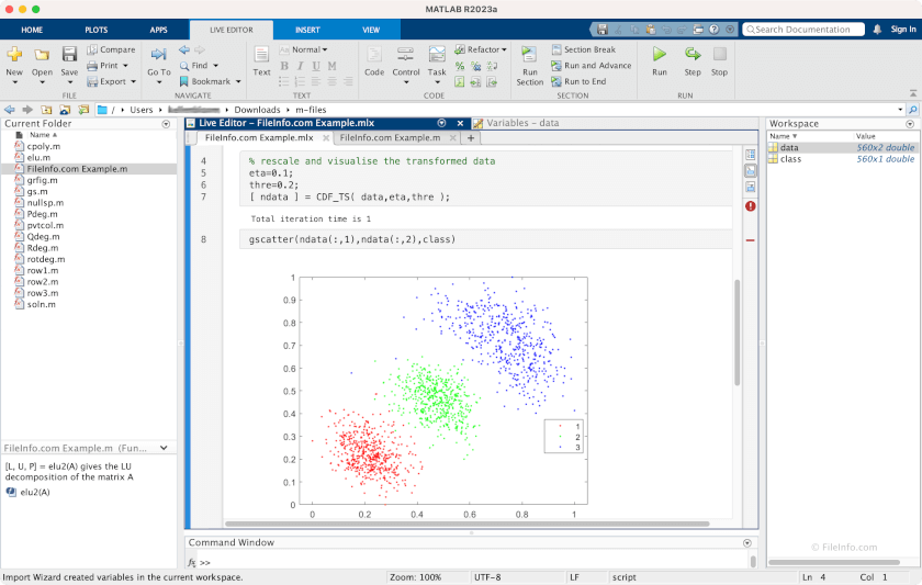 The MathWorks MATLAB R2023a - Supported File Formats