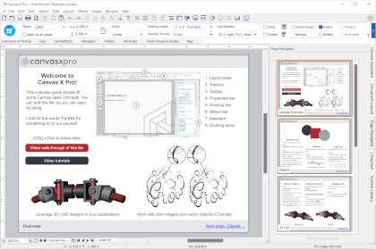 Screenshot of ACD Systems Canvas X Pro 2020