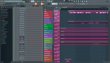 Screenshot of Image-Line FL Studio 21