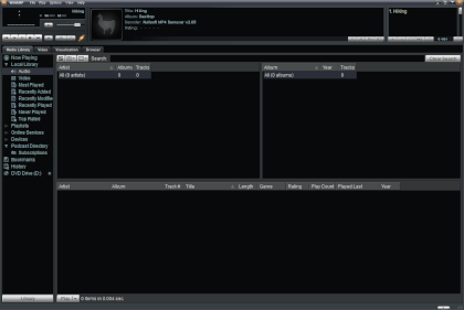 Screenshot of Nullsoft Winamp 5.6