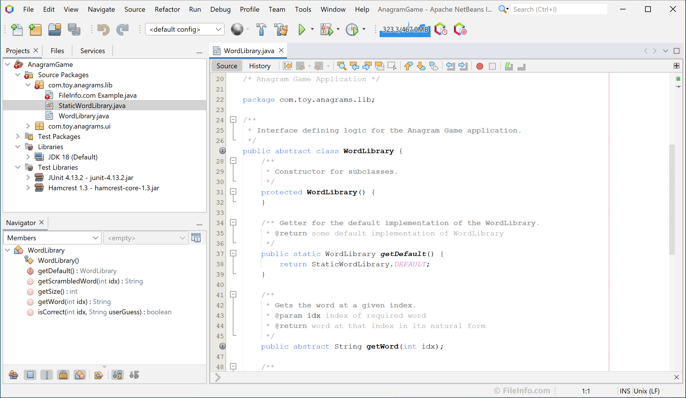 Apache NetBeans 14 Supported File Formats
