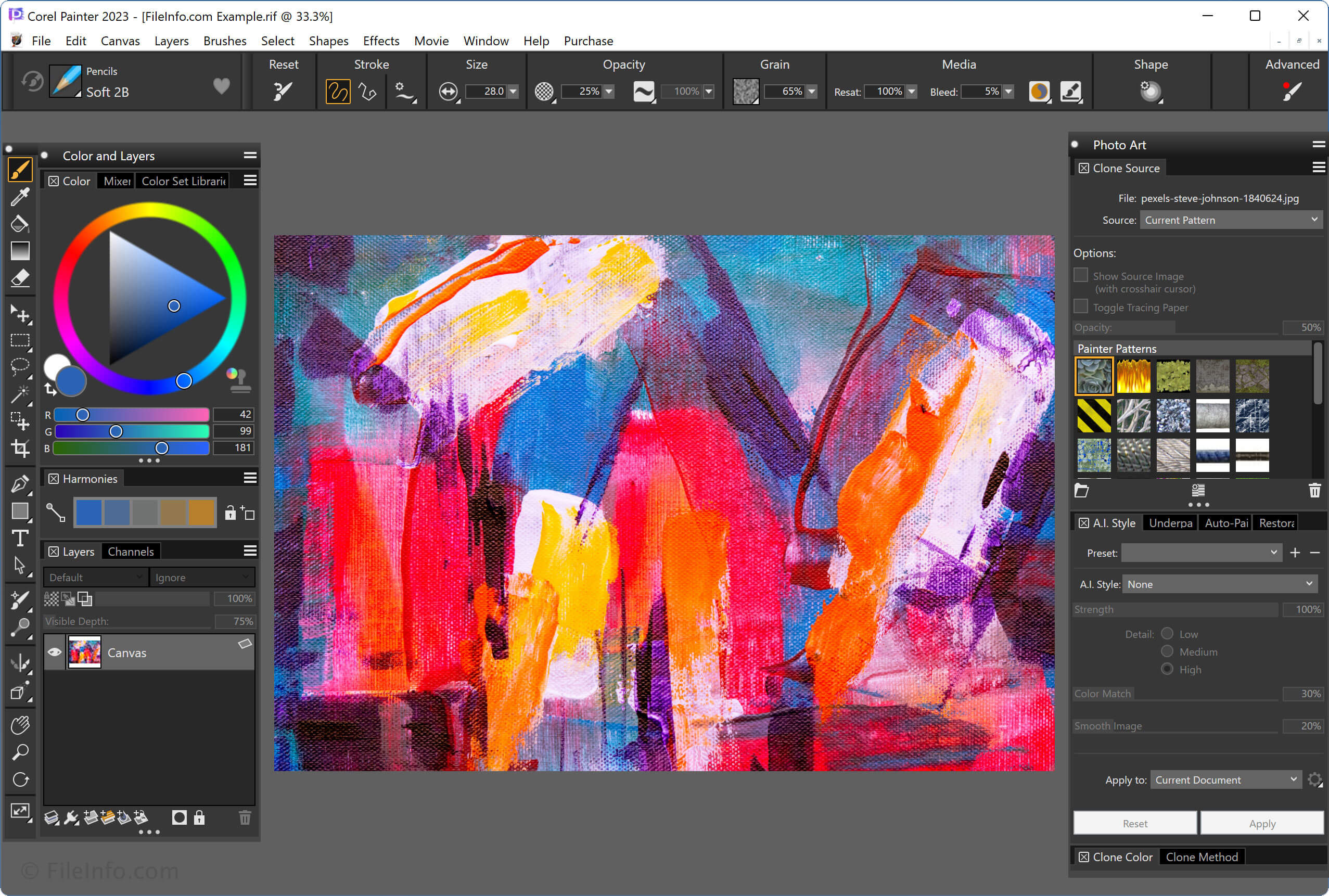 Corel Painter 2023 - Supported File Formats