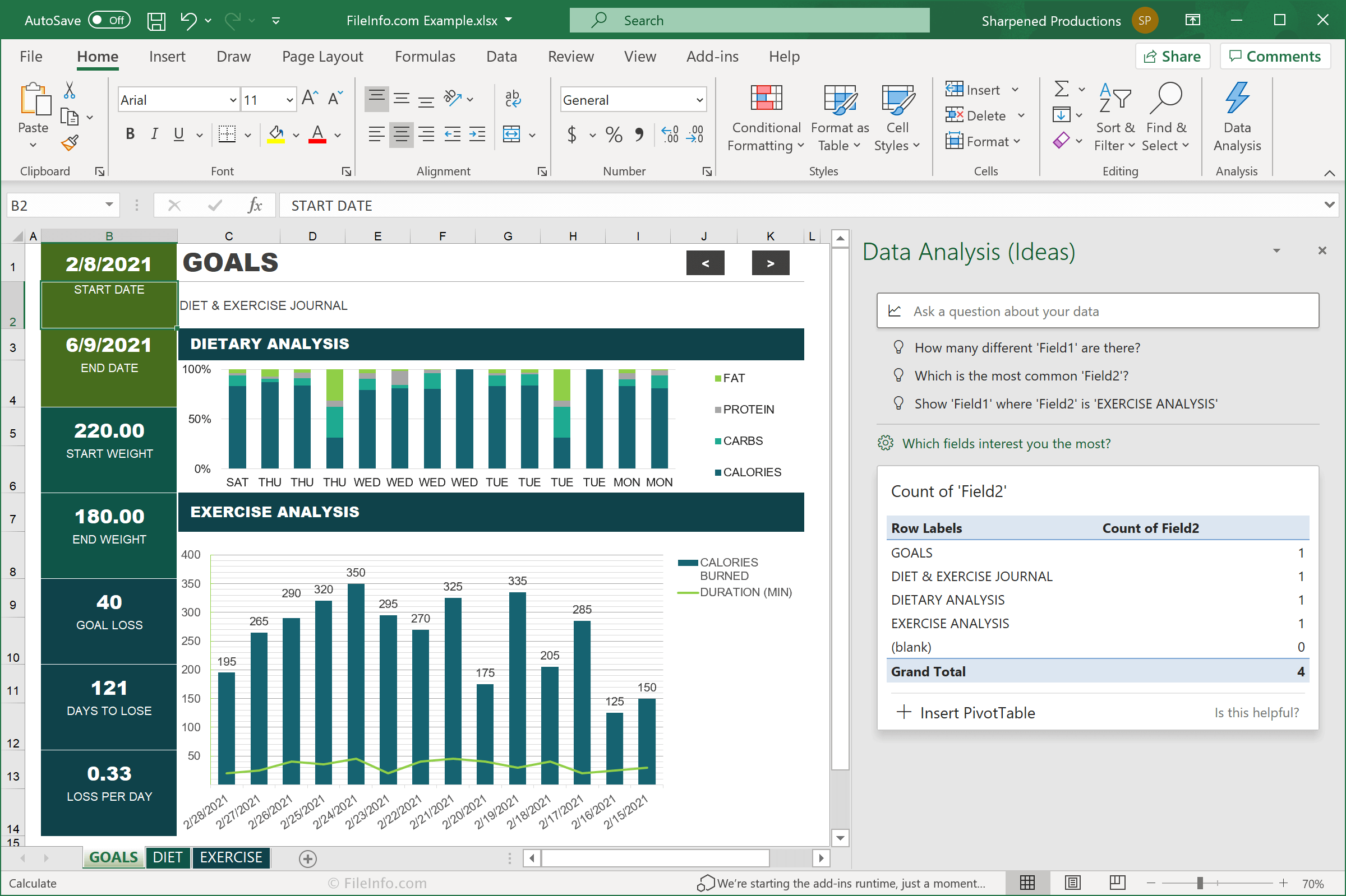 Microsoft Excel 365 Features