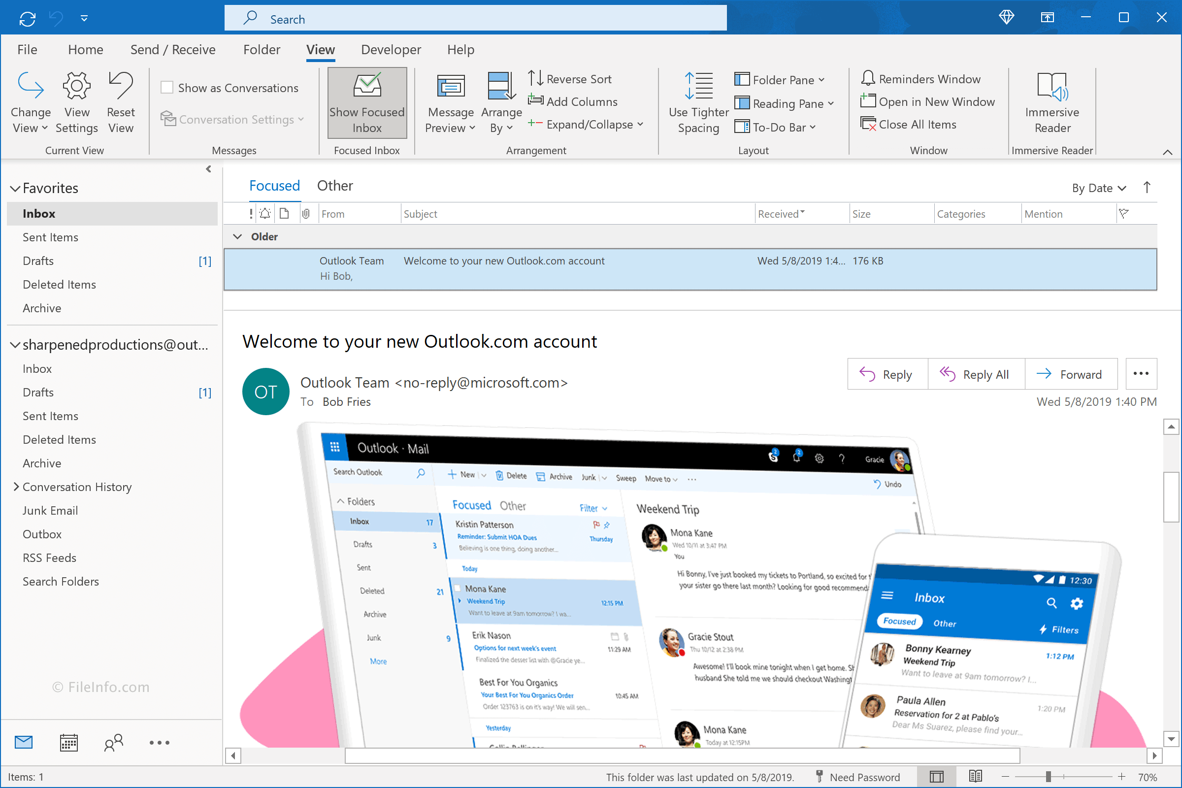 Microsoft Outlook 365 Overview and Supported File Types